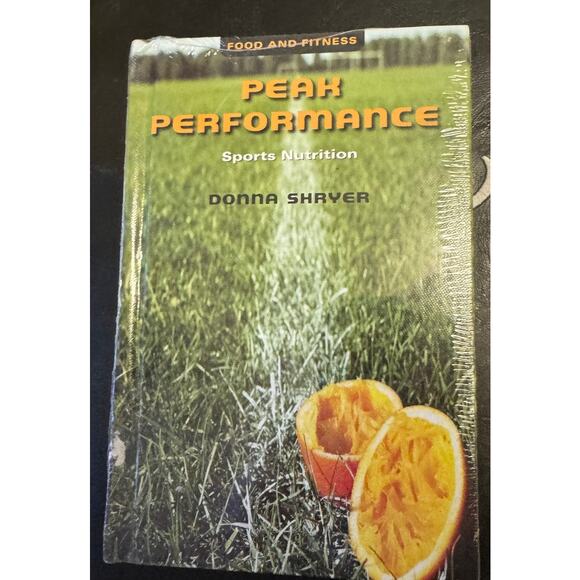 Peak Performance Sports Nutrition Donna Shryer Hardback Book - Picture 1 of 2